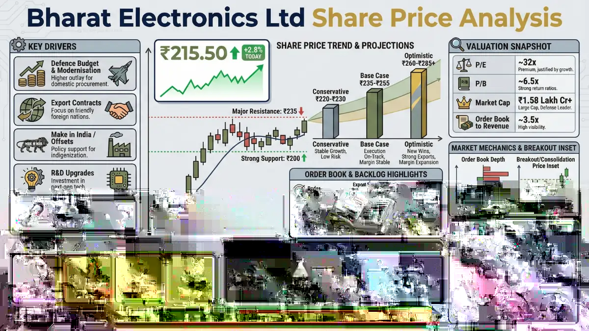 Bharat Electronics Ltd Share Price Analysis