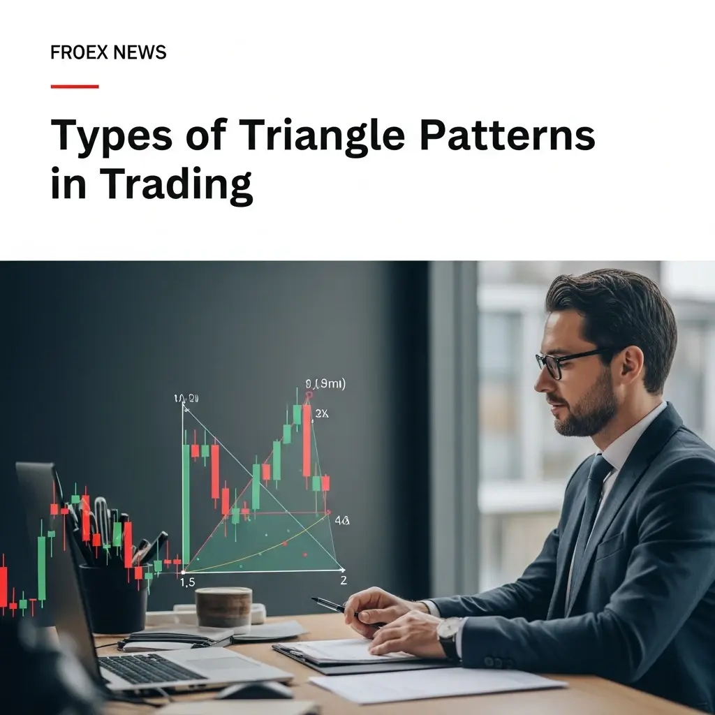 Illustration bout triangle patterns in trading